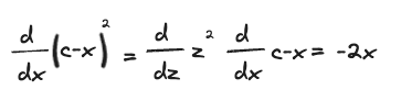 note to future self about the chain rule