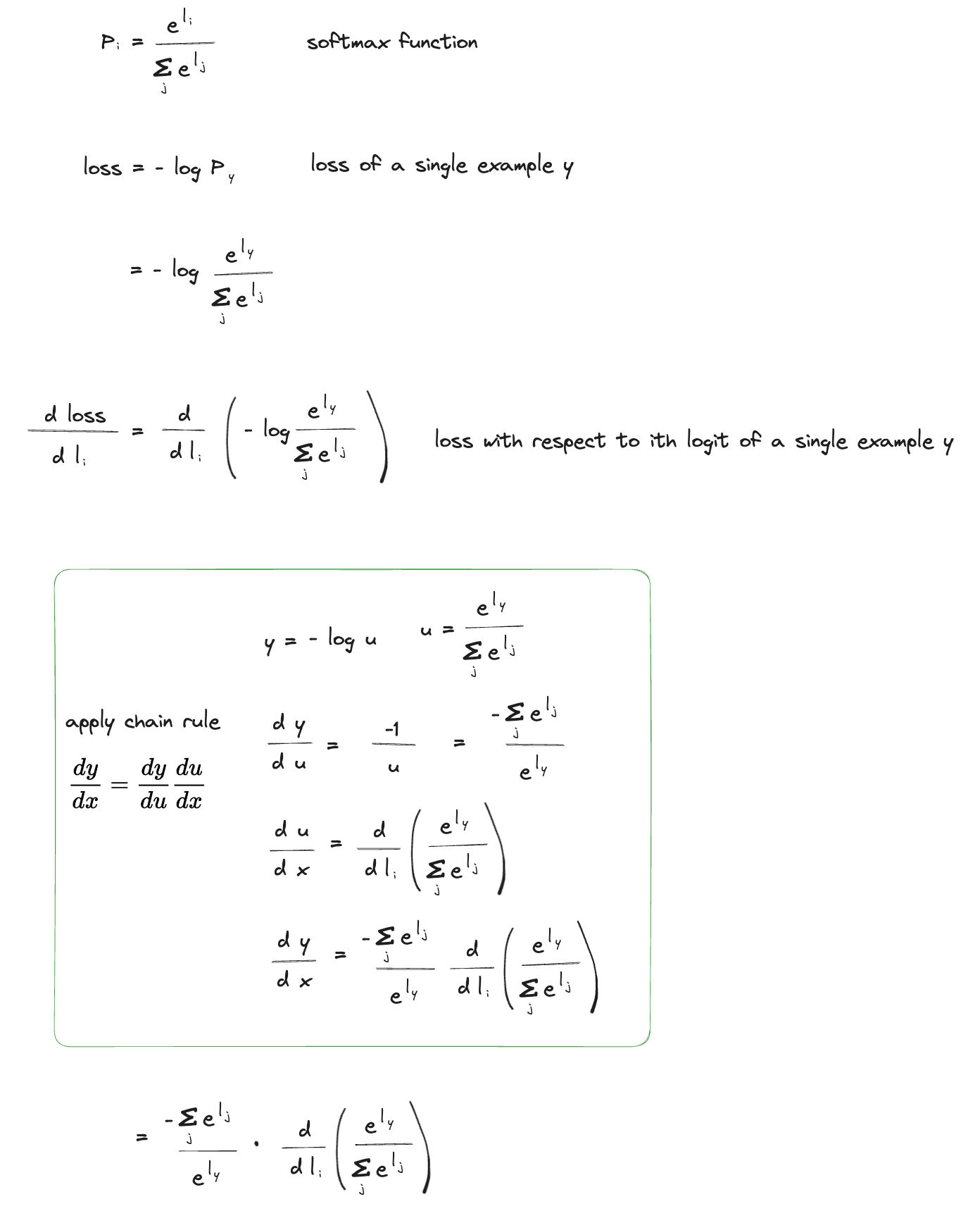 my version of the first part of the derivation
